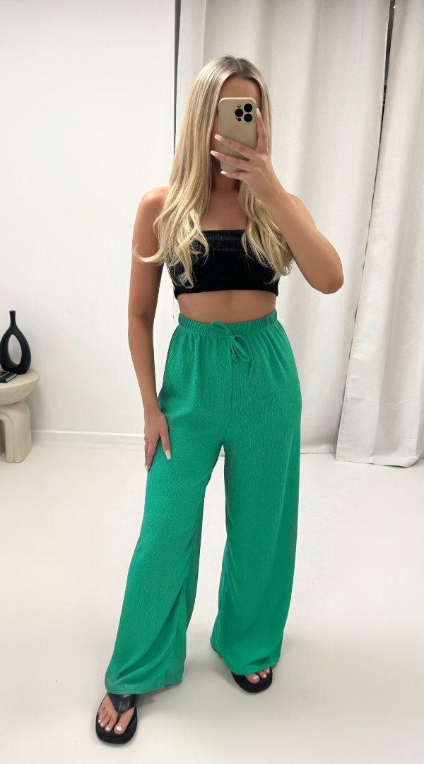 Wide Leg Palazzo Trousers - Dressmedolly