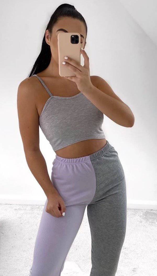 Strappy Jersey Crop Top - Dressmedolly