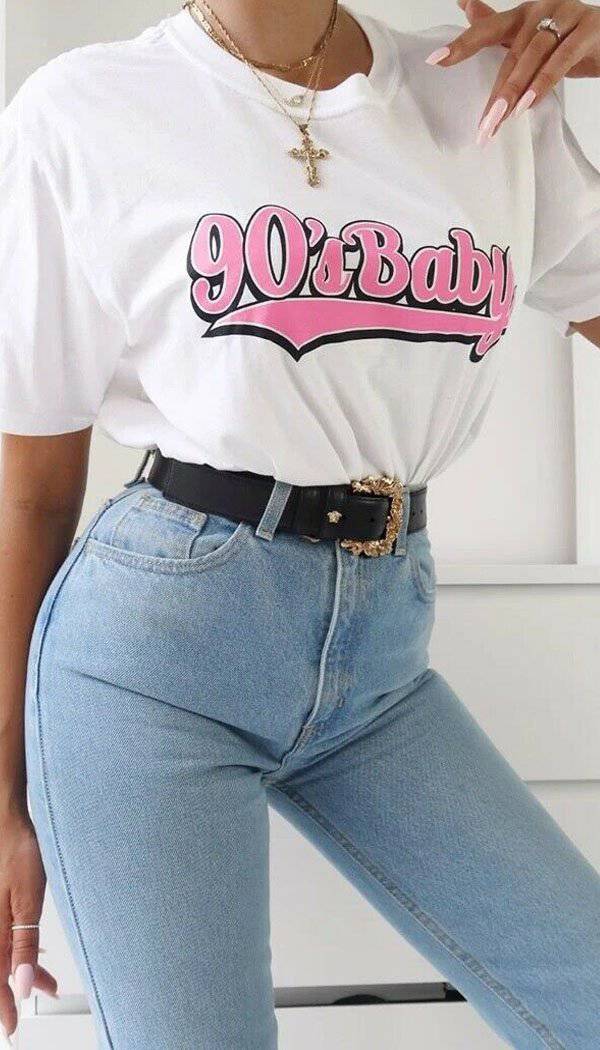 90's Baby Oversized T-Shirt - Dressmedolly