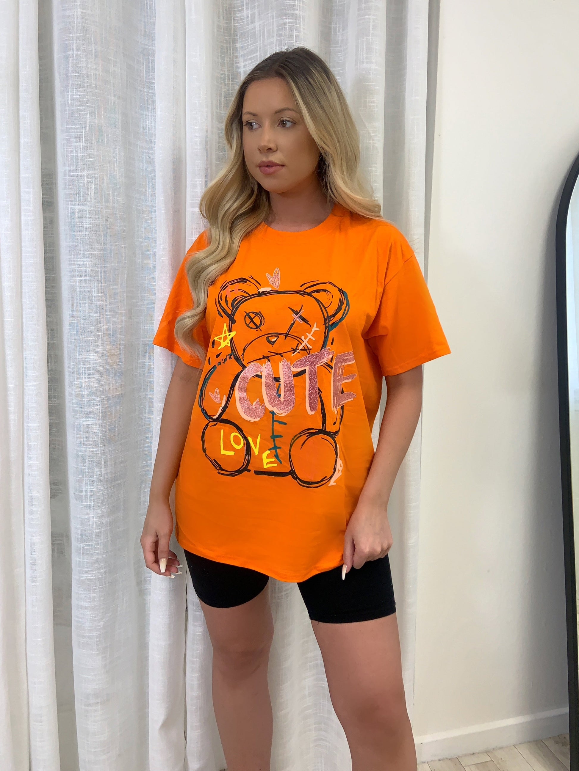 CUTE Teddy Graphic T-SHIRT - Dressmedolly