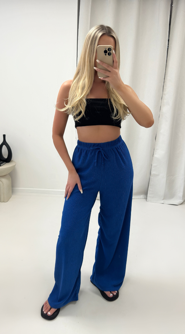 Wide Leg Palazzo Trousers - Dressmedolly