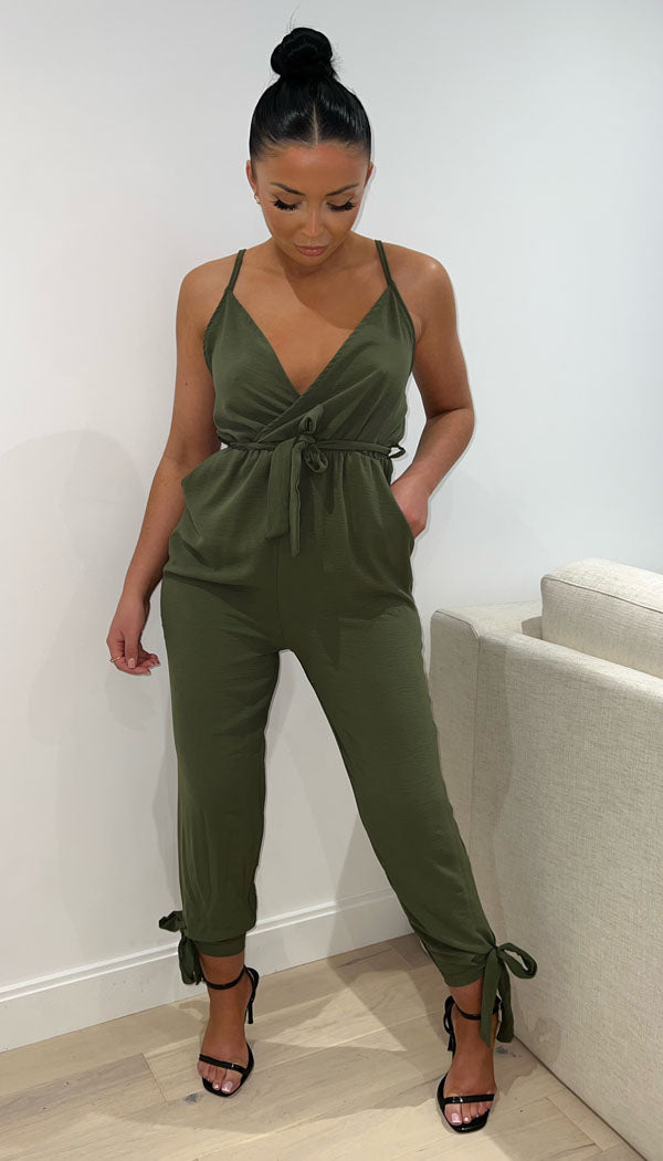 Cami Cross Over Jumpsuit - Dressmedolly