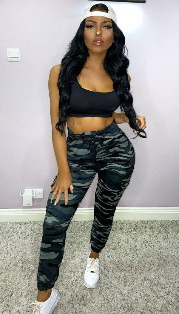 Army Camouflage Cargo Trouser - Dressmedolly