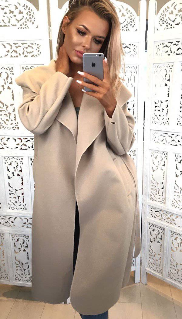 Italian Waterfall Coat - Dressmedolly