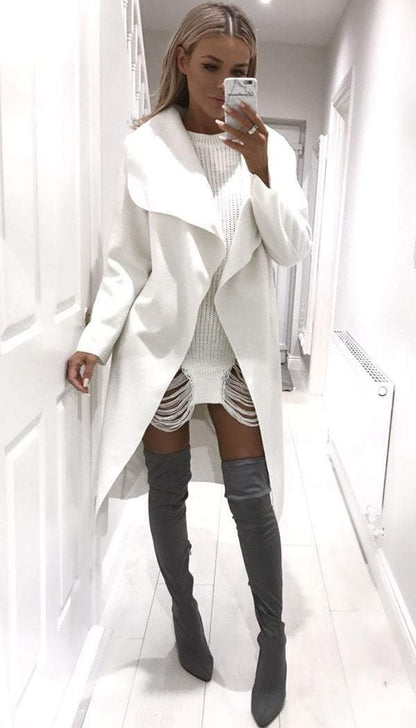 Italian Waterfall Coat - Dressmedolly