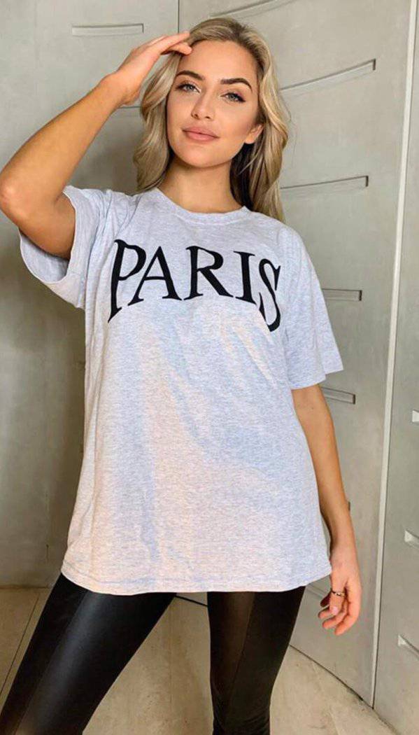 "Paris" Short Sleeved Jersey T-Shirt - Dressmedolly