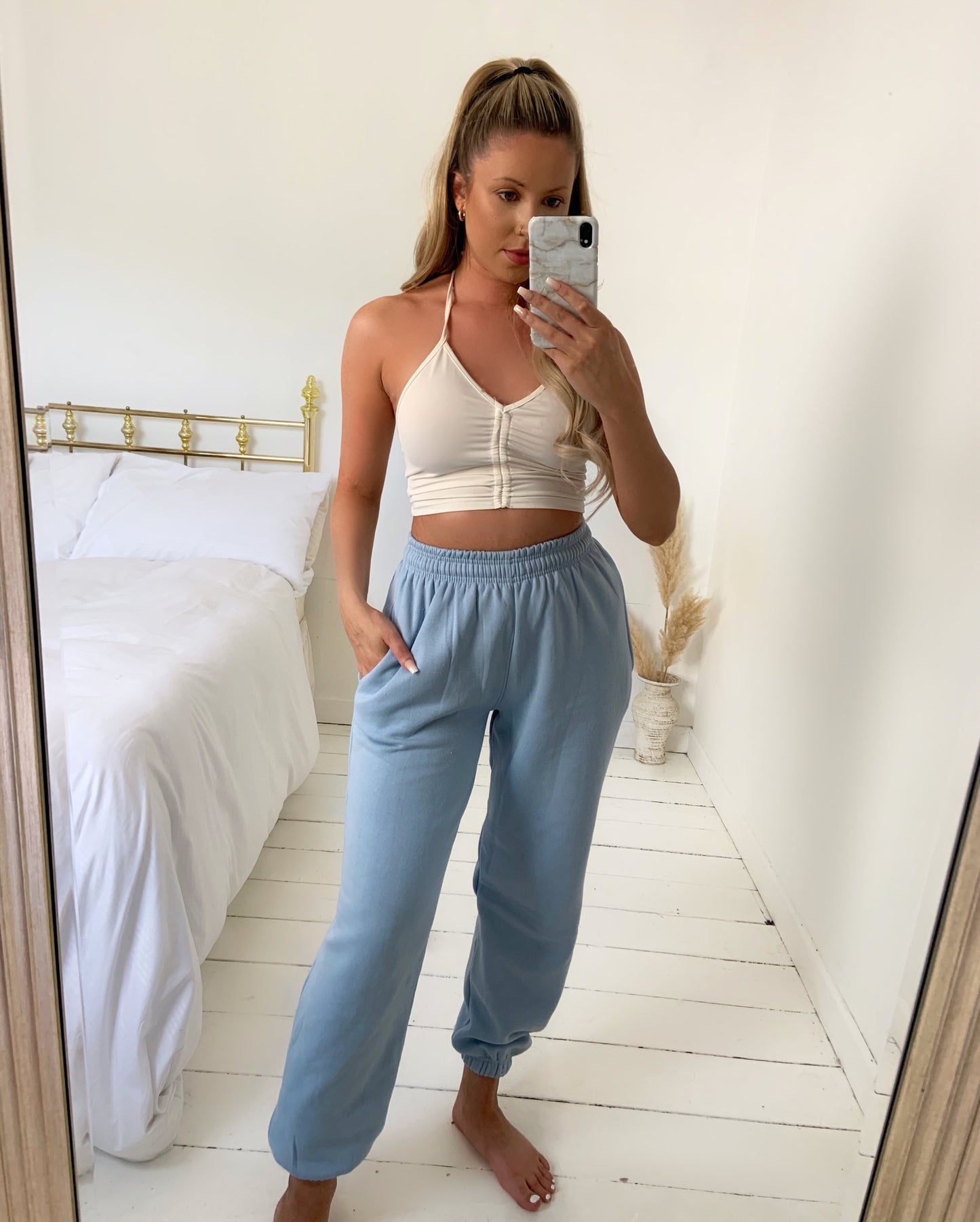 Oversized Elasticated Waist Joggers - Dressmedolly